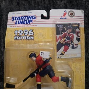 1996 Edition Hockey Figure - Blue and Yellow